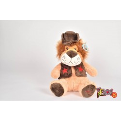 Leon Vaquero De Peluche 40cm 2615 (Entrega Inmediata)