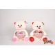 Oso De Peluche Corazon Love 40cm 2604 (Entrega Inmediata)
