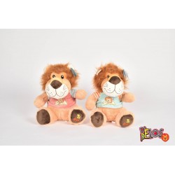 Leon De Peluche Mensaje Camisa 30cm 2614 (Entrega Inmediata)