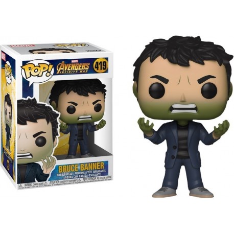 Marvel Avengers Infinity War Bruce Banner Figura Funko Pop (Entrega Inmediata)