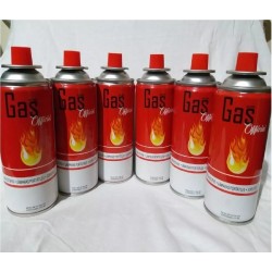 Set X 6 Tanques Gas Butano Ideal Estufas Para Camping (Entrega Inmediata)