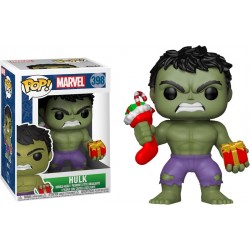 Marvel Holiday Hulk Figura Funko Pop (Entrega Inmediata)
