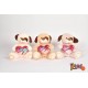 Perro De Peluche Mensaje 30cm 2612 (Entrega Inmediata)