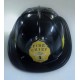 Casco Bombero Color Negro Halloween Disfraz Carnavales (Entrega Inmediata)
