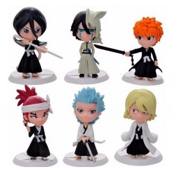 Bleach Ichigo Renji Colección X 6 Figuras En Bolsa (Entrega Inmediata)