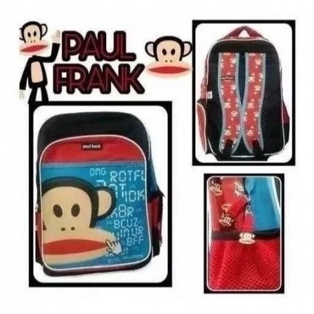 Morral Maleta Paul Frank Escolar Viajes Hermoso Practico (Entrega Inmediata)