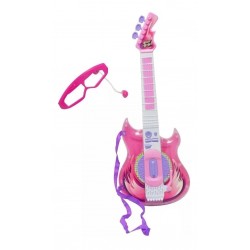 Guitarra Gafas Guitar & Mic Set 6919 Niñas Rock Star Misical (Entrega Inmediata)