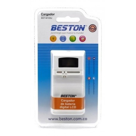 Cargador De Batería Litio-ion Universal Digital Lcd Beston (Entrega Inmediata)