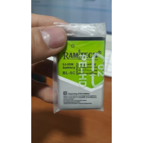 Pila Bateria Celular Camara Ramitech Bl-5c Li-ion (Entrega Inmediata)