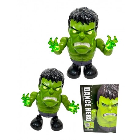 Figura Articulada Hulk Bailarin Con Luces Y Sonido (Entrega Inmediata)