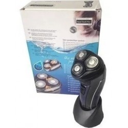 Afeitadora Recargable Aqua Touch Plus 3 Cabezales Pt-920 (Entrega Inmediata)