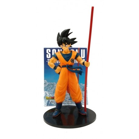 Dragon Ball Super Broly Goku Báculo Sagrado Figura En Caja (Entrega Inmediata)
