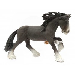 Animales Caballo Semental Shire Figura Schleich Nueva (Entrega Inmediata)