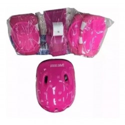 Kit Proteccion Patinaje Niño Casco Rodilleras Coderas (Entrega Inmediata)