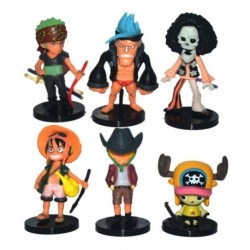 One Piece Colección X 6 Figuras En Bolsa (Entrega Inmediata)
