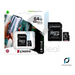 Micro Sd Kingston Canvas Select Plus 64gb 100mb/seg @pd (Entrega Inmediata)