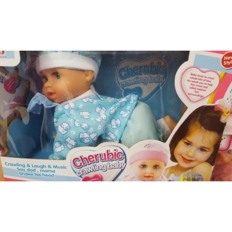 Bebe Juguete Muñeco Gateador (Entrega Inmediata)