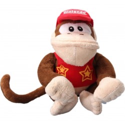 Super Mario Bros Diddy Kong Peluche (Entrega Inmediata)