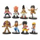 Dragon Ball Colección X 8 Figuras Base Negra En Bolsa (Entrega Inmediata)