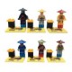 Naruto Colección X 6 Figuras Armables (Entrega Inmediata)