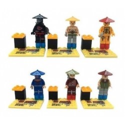 Naruto Colección X 6 Figuras Armables (Entrega Inmediata)