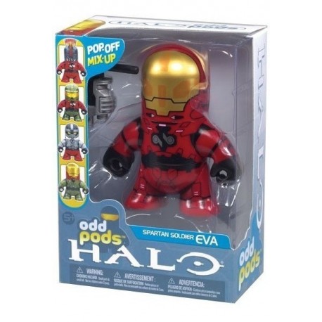 Halo Odd Pods Serie 1 Spartan Soldier Eva Figura Mcfarlane (Entrega Inmediata)