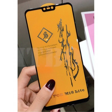 Vidrio Protector Full Cover 6d Xiaomi Redmi Mi 8 Lite (Entrega Inmediata)