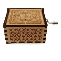 Game Of Thrones Caja De Música De Manivela En Madera (Entrega Inmediata)