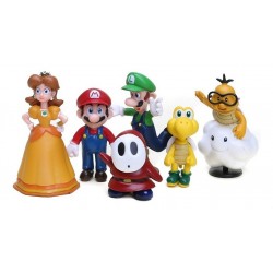 Super Mario Bros Shy Guy Colección X 6 Figuras En Bolsa (Entrega Inmediata)