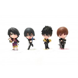 Gintama Colección X 4 Figuras Chibis En Bolsa (Entrega Inmediata)