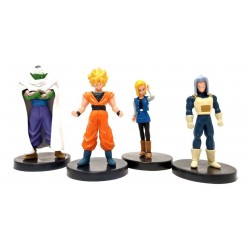 Dragon Ball Z Trunks Colección X 4 Figuras En Bolsa (Entrega Inmediata)