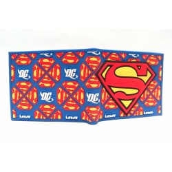Dc Comics Superman Billetera En Goma (Entrega Inmediata)