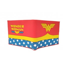 Wonder Woman Mujer Maravilla Billetera En Goma (Entrega Inmediata)
