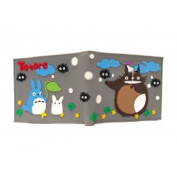 Mi Vecino Totoro Billetera En Goma De Caucho (Entrega Inmediata)