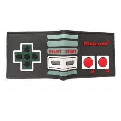 Nintendo Billetera Gris En Goma (Entrega Inmediata)