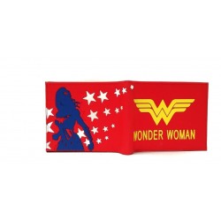 Wonder Woman Mujer Maravilla Billetera En Goma De Caucho (Entrega Inmediata)