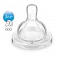 Chupos Tetinas Teteros Avent Classic Flujo Medio 3m+ X2 (Entrega Inmediata)