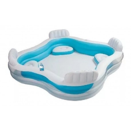 Piscina Jacuzzi Intex Inflable 4 Sillas (Entrega Inmediata)