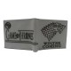 Game Of Thrones Logo Casa Stark Billetera En Goma De Caucho (Entrega Inmediata)