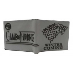 Game Of Thrones Logo Casa Stark Billetera En Goma De Caucho (Entrega Inmediata)