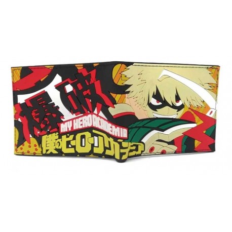 My Hero Academia Boku No Hero Katsuki Billetera En Goma (Entrega Inmediata)
