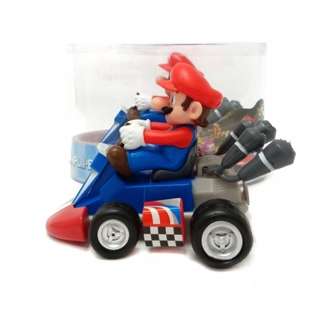 Super Mario Kart Wii Pull Back Racer Mario Kart Figura (Entrega Inmediata)
