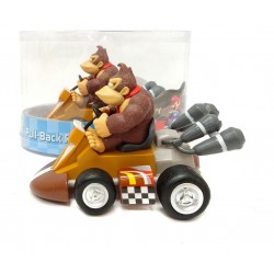 Super Mario Kart Wii Pull Back Racer Donkey Kong Kart Figura (Entrega Inmediata)
