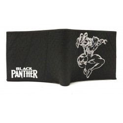Marvel Black Panther Billetera En Goma De Caucho (Entrega Inmediata)