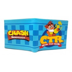 Crash Bandicoot Billetera En Goma De Caucho (Entrega Inmediata)