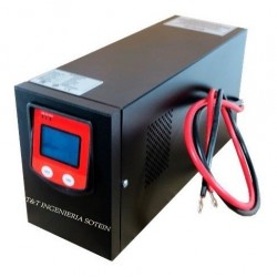 Inversor Con Cargador 600w De 12v A 110v (Entrega Inmediata)