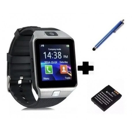 Reloj Inteligente Dz09 Homologado + Bateria + Lapiz Tactil (Entrega Inmediata)