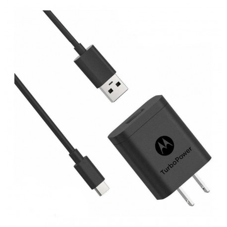 Cargador Moto Turbo Charger Motorola Z2 Z Tipo C Original (Entrega Inmediata)