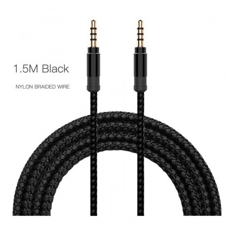 Cable Auxiliar Macho A Macho Para Carro, Mp3 Y Celular (Entrega Inmediata)