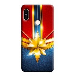 Estuche Forro Carcasa Capitan Marvel iPhone, Samsung, Huawei (Entrega Inmediata)